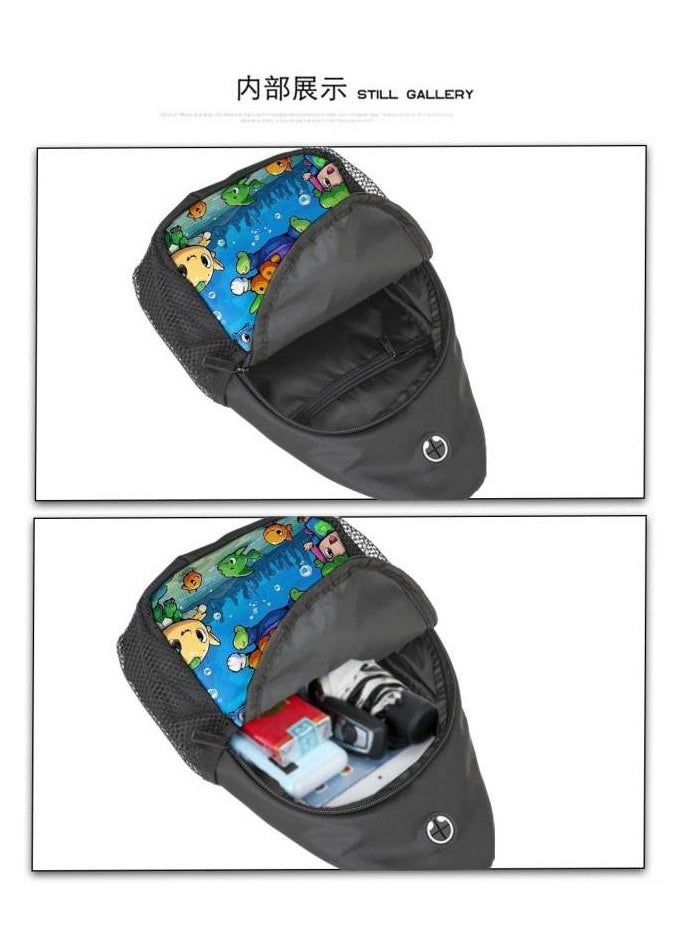 Universal cartoon new three-piece schoolbag - 695