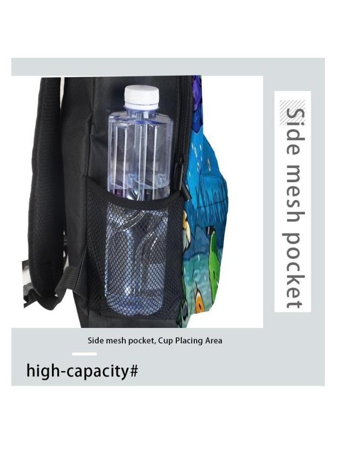 Universal cartoon new three-piece schoolbag - 695