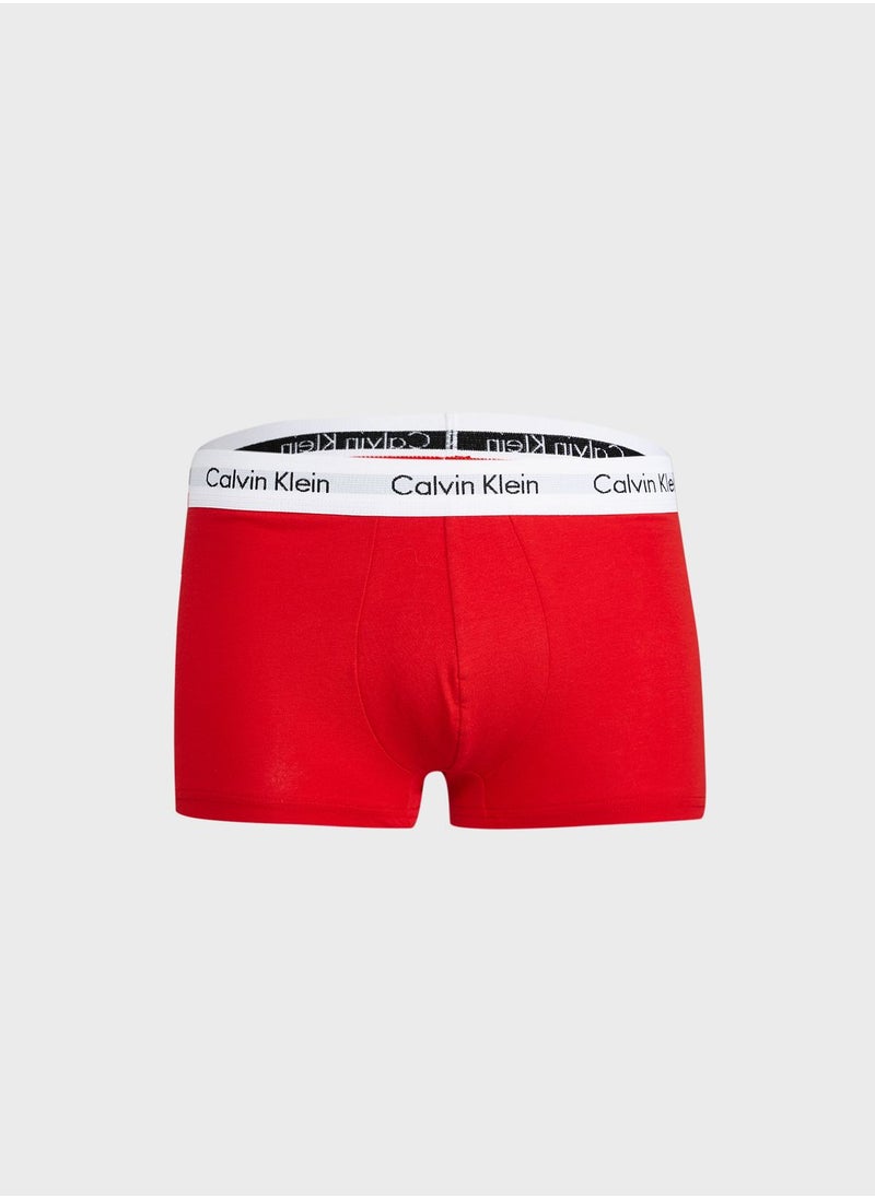 3 Pack Logo Waist Trunks