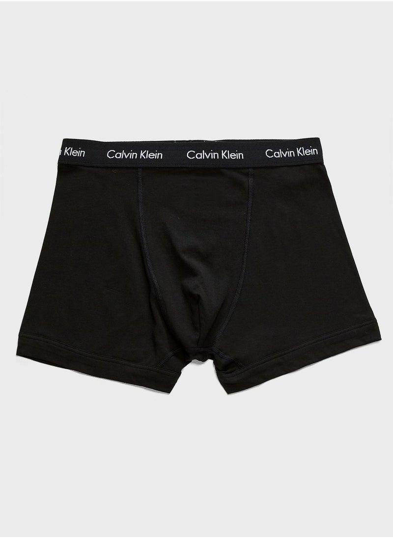 3 Pack Logo Waist Trunks