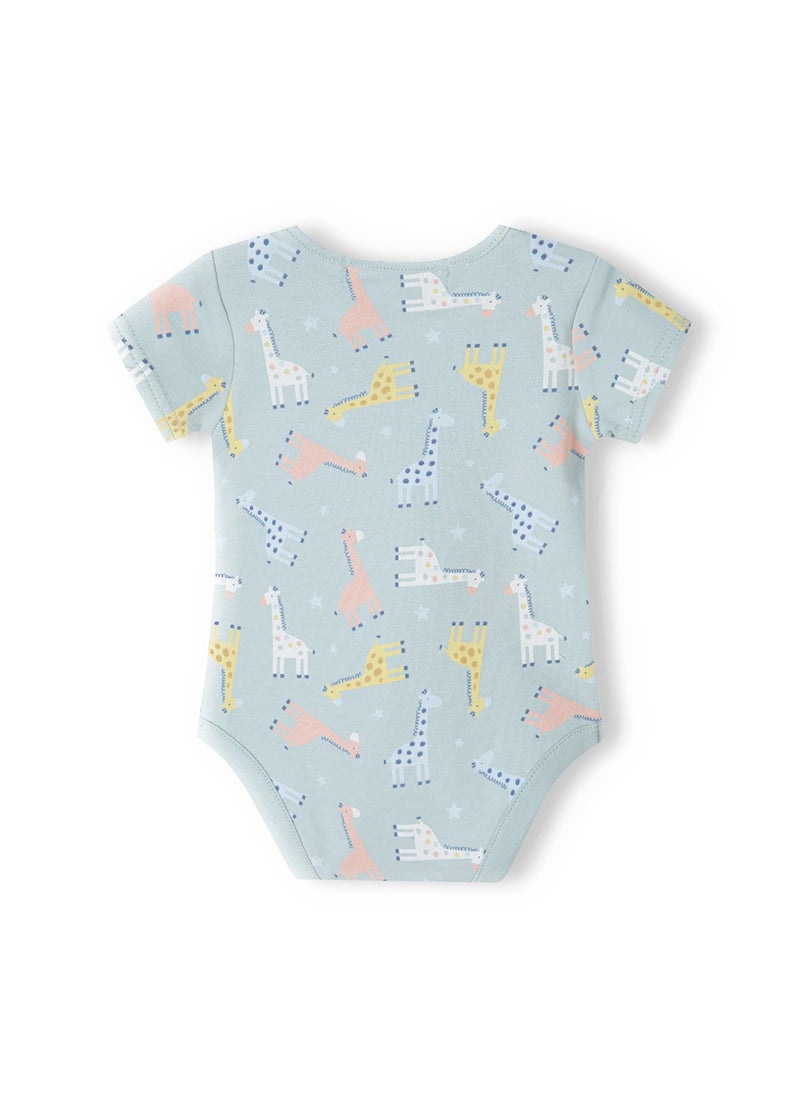 4-Piece Baby Boys Clothing Set with Print Essentials