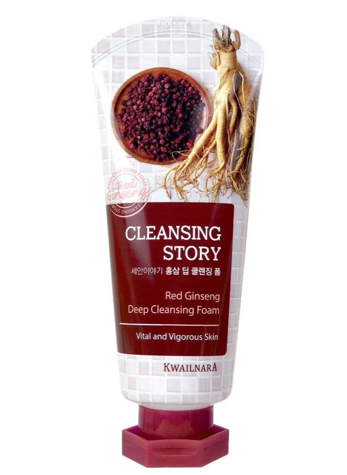 Deep Cleansing Foam Premium Ginseng 141g