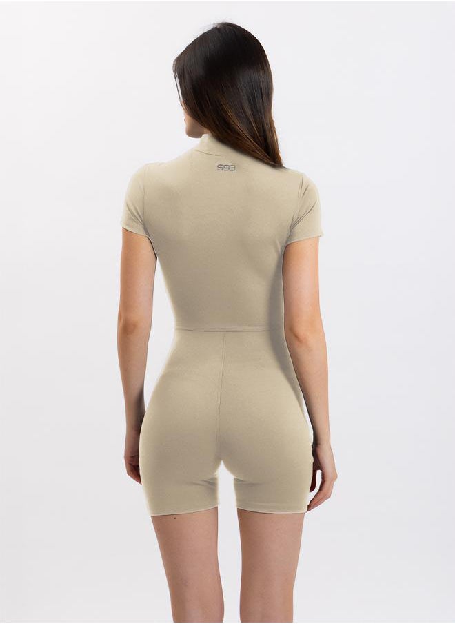 SOFT SHORT JUMPSUIT