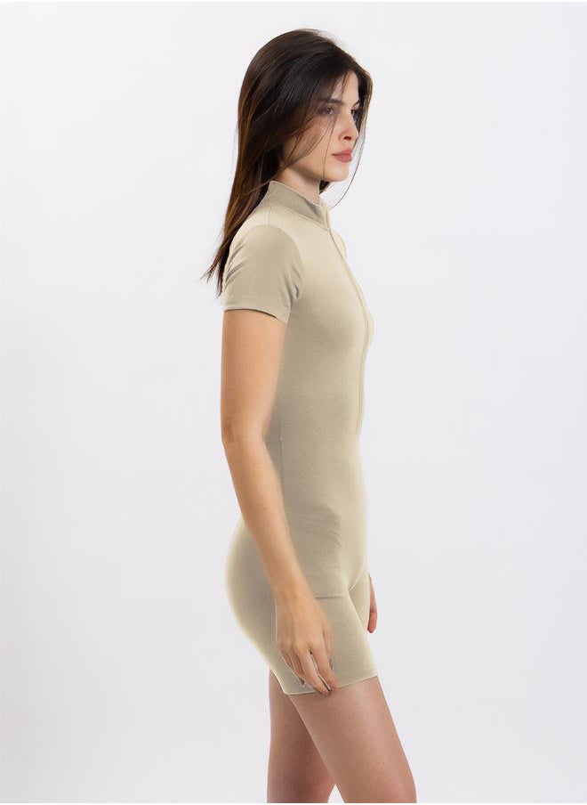SOFT SHORT JUMPSUIT