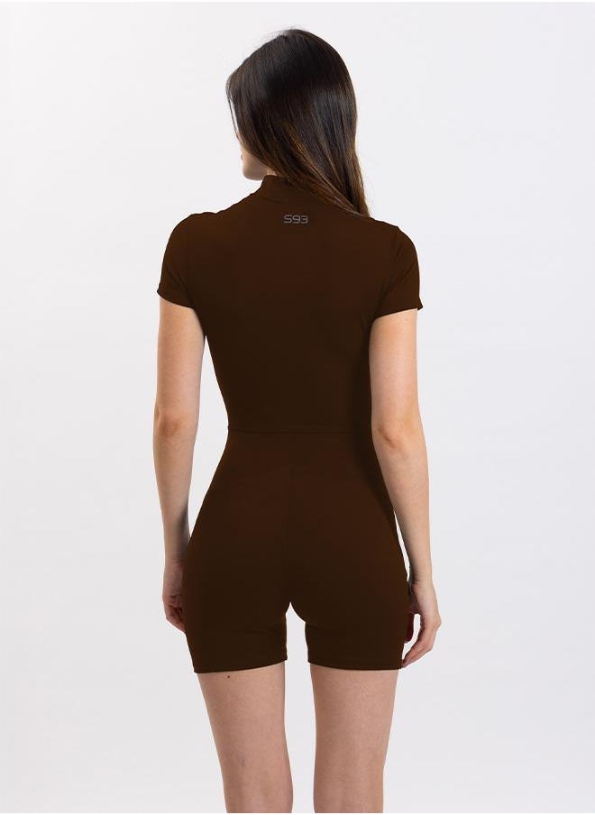 SOFT SHORT JUMPSUIT