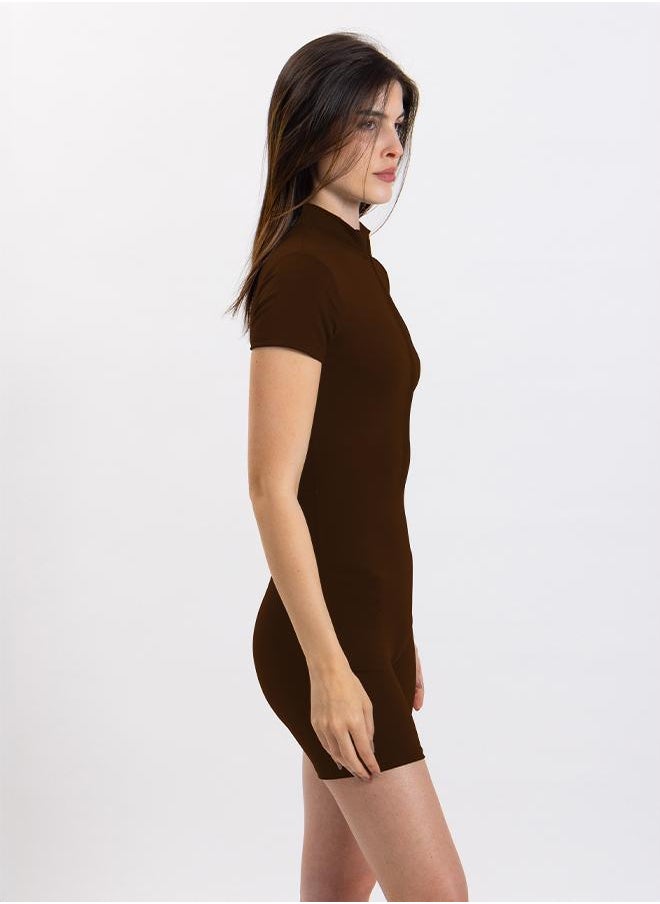 SOFT SHORT JUMPSUIT