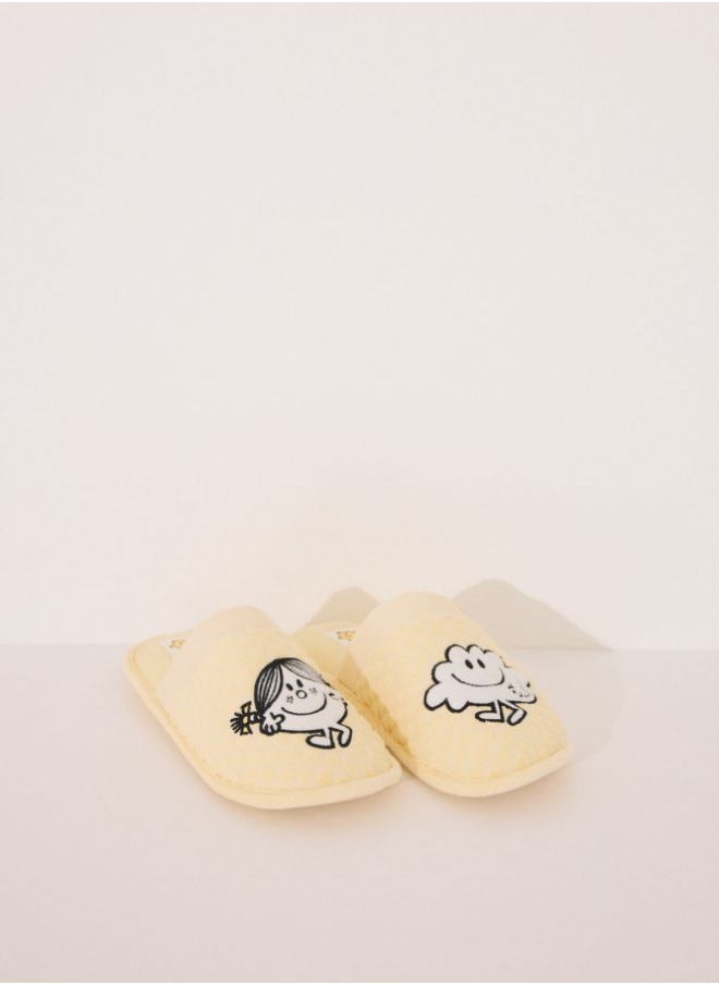 Little Miss Mr. Men yellow slippers