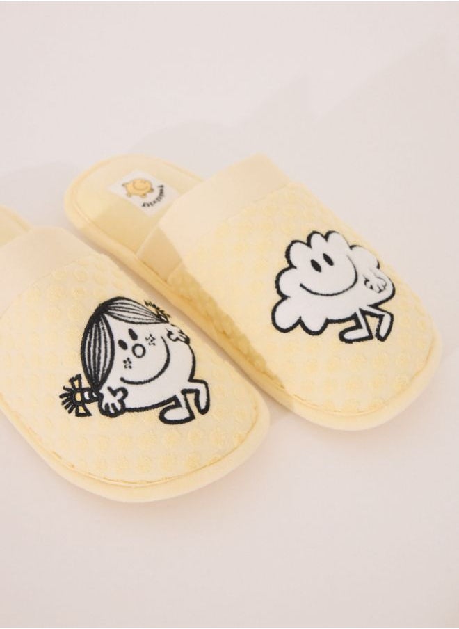 Little Miss Mr. Men yellow slippers