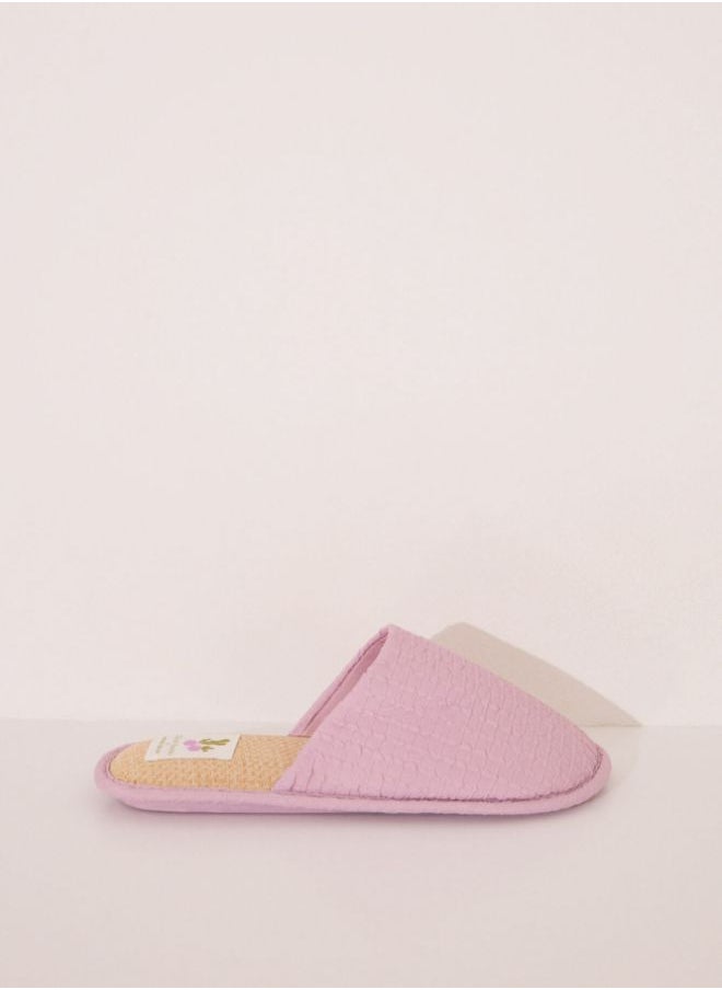 Pink slippers