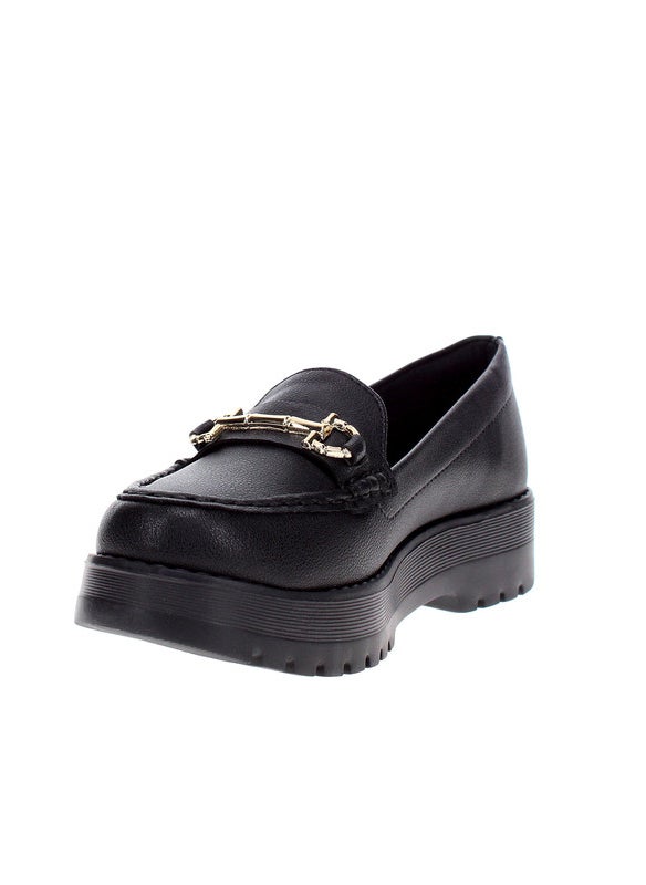 Modare Ladies Closed/Flat Shoes Black | Made In Brazil