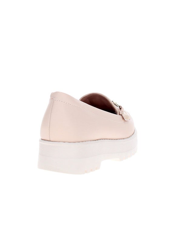 Modare Ladies Closed/Flat Shoes Beige | Made In Brazil