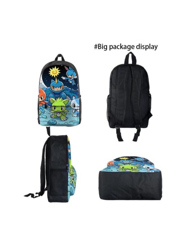 Universal cartoon new three-piece schoolbag - 728