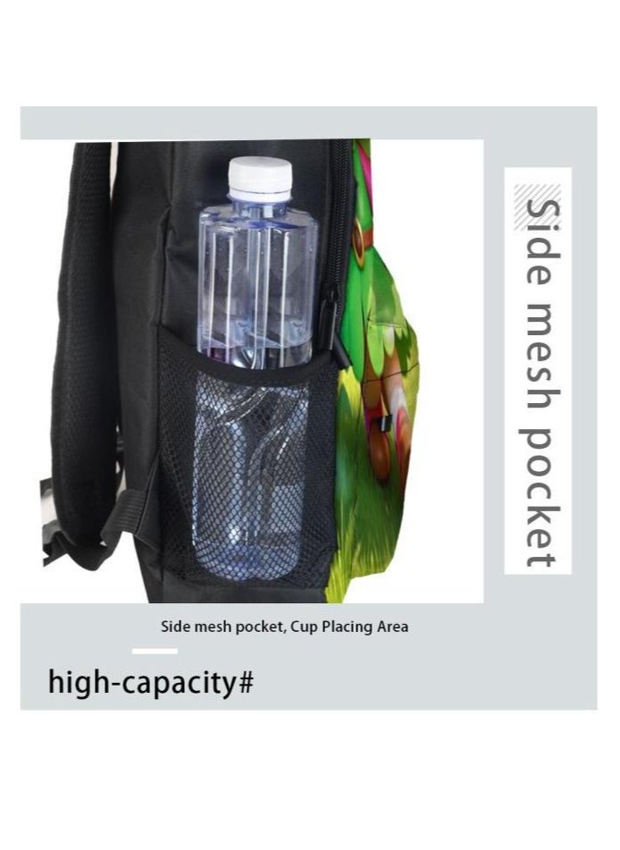 Universal cartoon new three-piece schoolbag - 1084