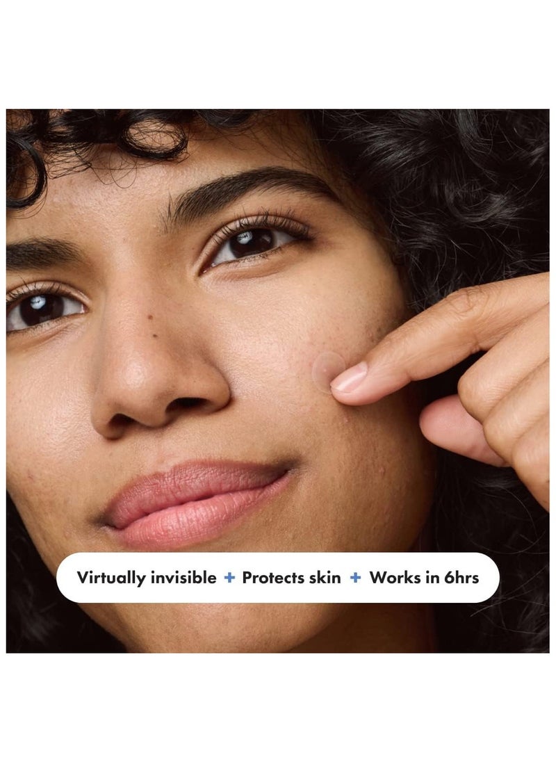 Invisible Hydrocolloid Acne Pimple Patch Ultra Thin Spot Treatment (39 count) for Face and Day, Vegan, Cruelty-Free