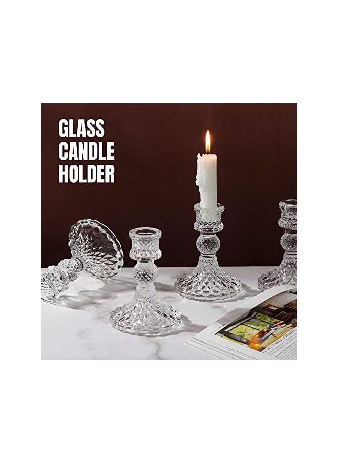 Candlestick Holders Set, 4