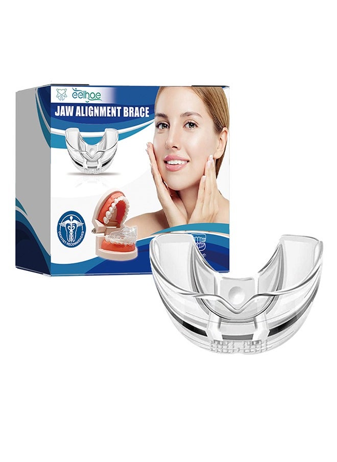 Jaw Adjustment Bracket - Teeth Aligners for Straightening Teeth - Correcting Chin Retraction - Crooked Teeth - Malformed Buck Teeth - Oral Care Brace - Bruxism Night Guard