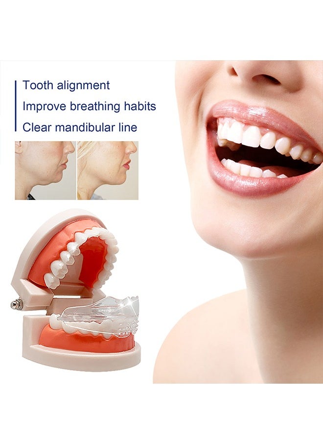Jaw Adjustment Bracket - Teeth Aligners for Straightening Teeth - Correcting Chin Retraction - Crooked Teeth - Malformed Buck Teeth - Oral Care Brace - Bruxism Night Guard