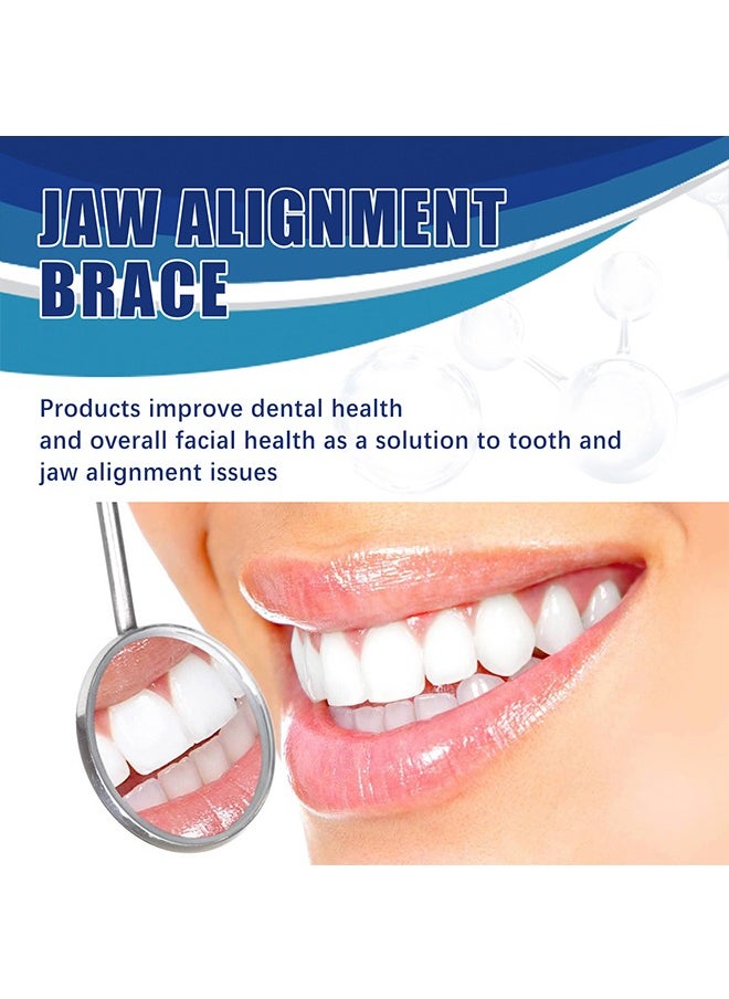 Jaw Adjustment Bracket - Teeth Aligners for Straightening Teeth - Correcting Chin Retraction - Crooked Teeth - Malformed Buck Teeth - Oral Care Brace - Bruxism Night Guard