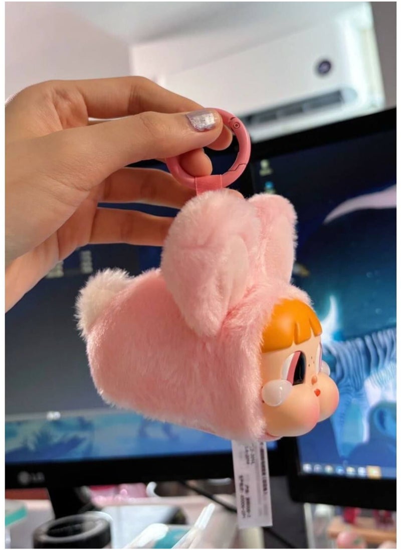 POP MART CRY BABY X Powerpuff Girl Series - Vinyl Face Plush HuaHua bunny blossom