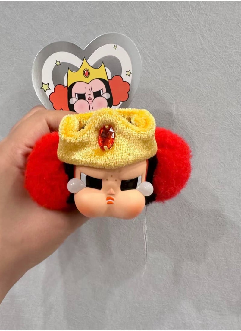 CRYBABYxPOWERPUFF GIRLS SERIES-VINYL FACE PLUSH Princess morbucks