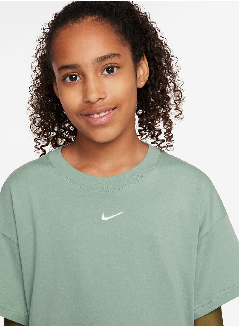 Kids Nsw Essential Boxy Lbr T-Shirt