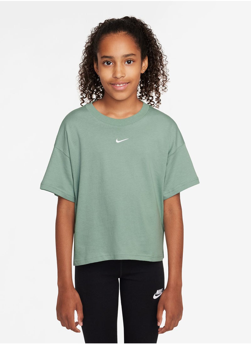 Kids Nsw Essential Boxy Lbr T-Shirt