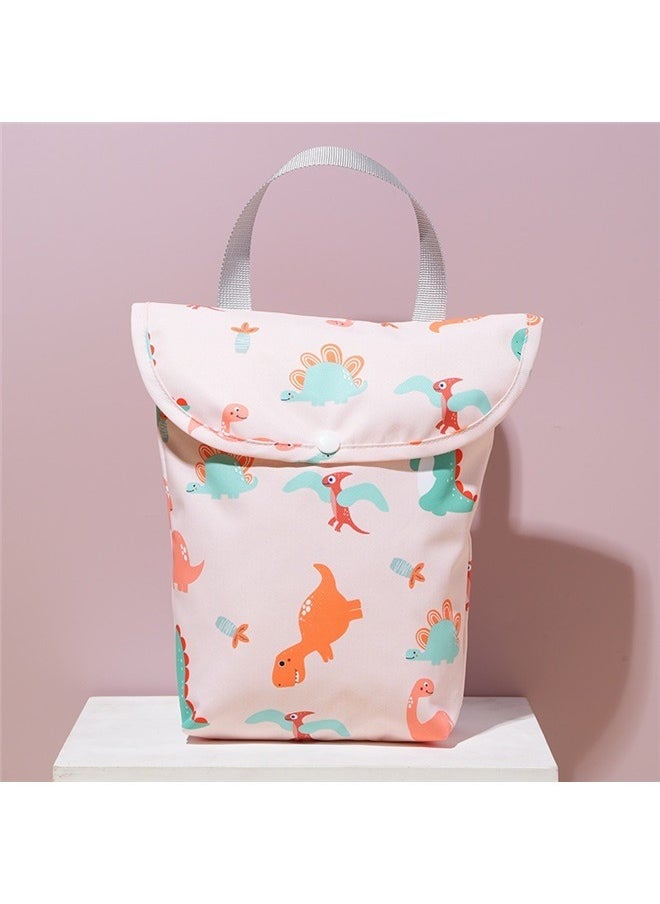 Animal Printed Mini Diaper Bag,Reusable Wet Dry Bag, Big-Capacity Diaper Bag, Beach Travel Yoga Essentials