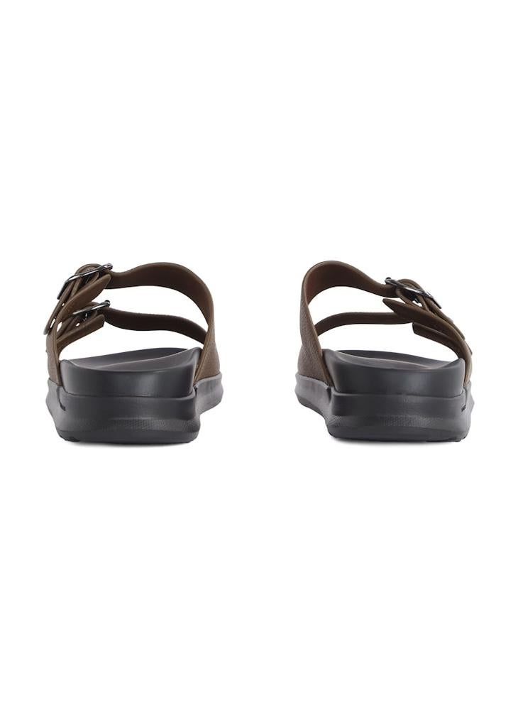 Logo Duble Strap Sandals