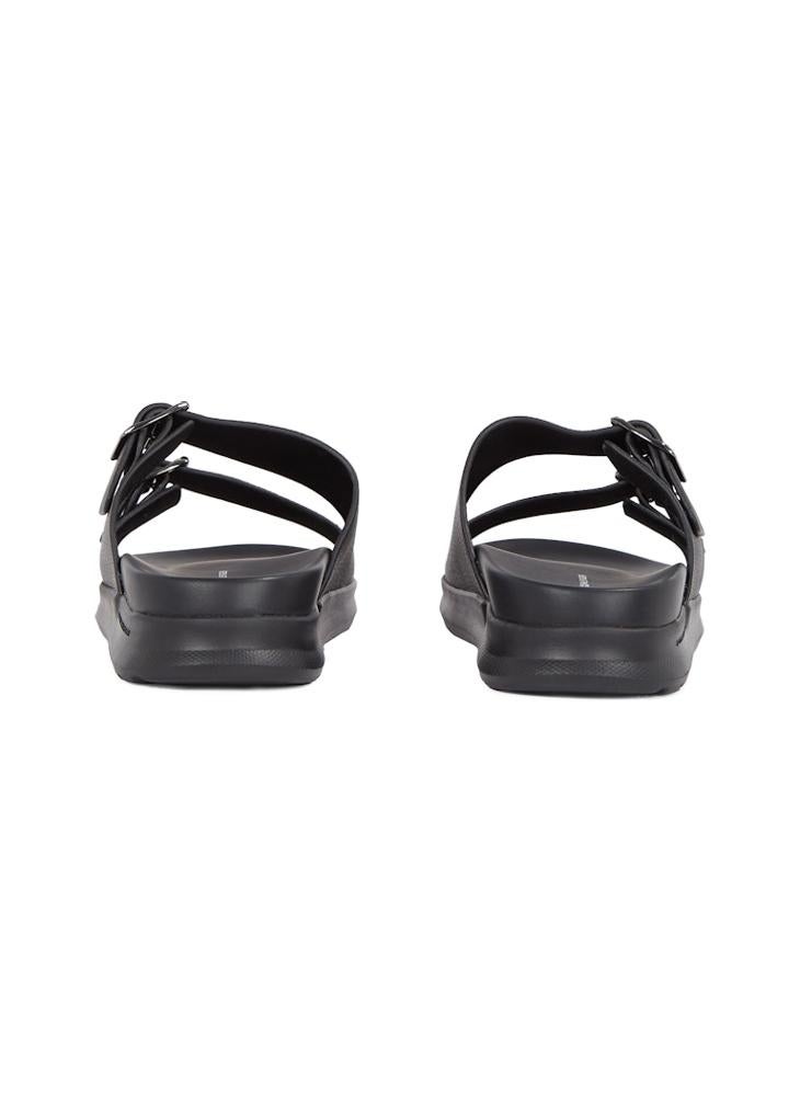 Logo Duble Strap Sandals