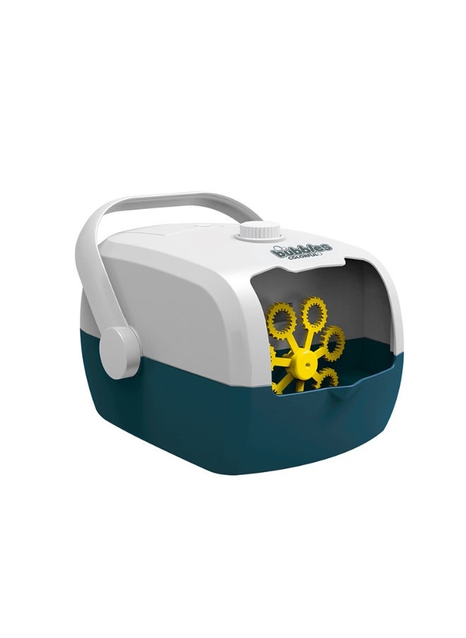 All-in-One Parent-Child Interactive Automatic Bubble Machine with Carrying Case