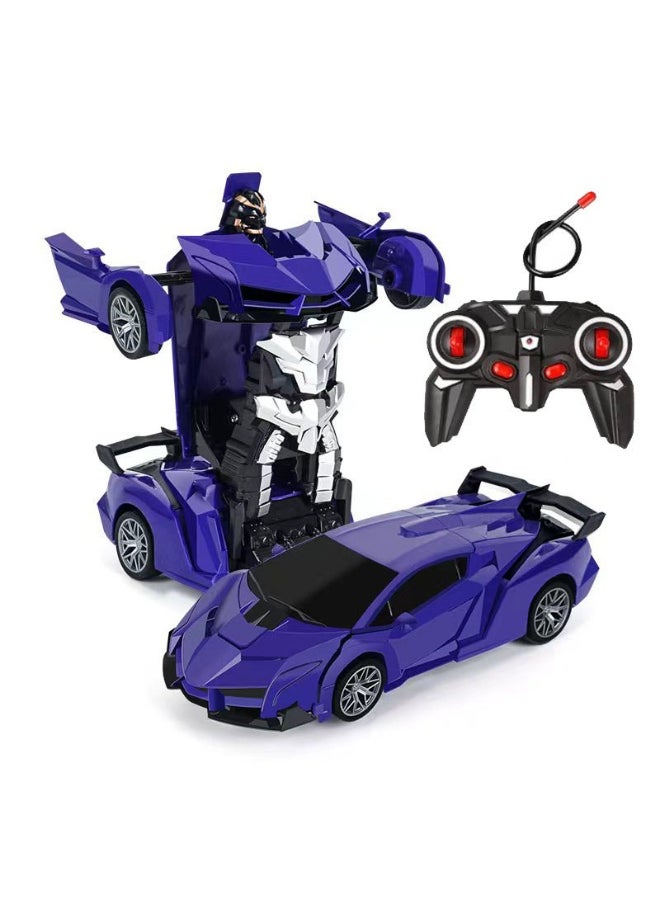 Transforming RC Racing Car - One-Click Shape Shifter Remote Control Vehicle