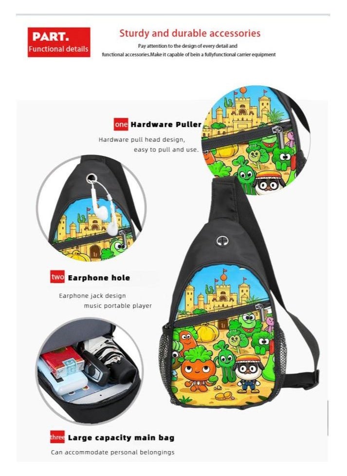 Universal cartoon new three-piece schoolbag - 1195