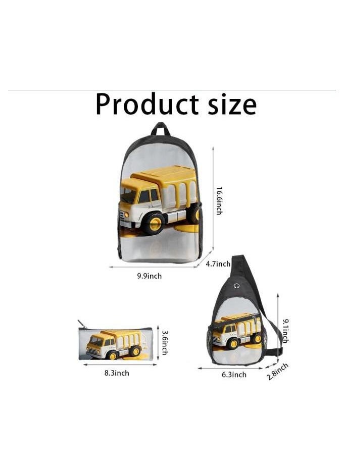 Universal cartoon new three-piece schoolbag - 584
