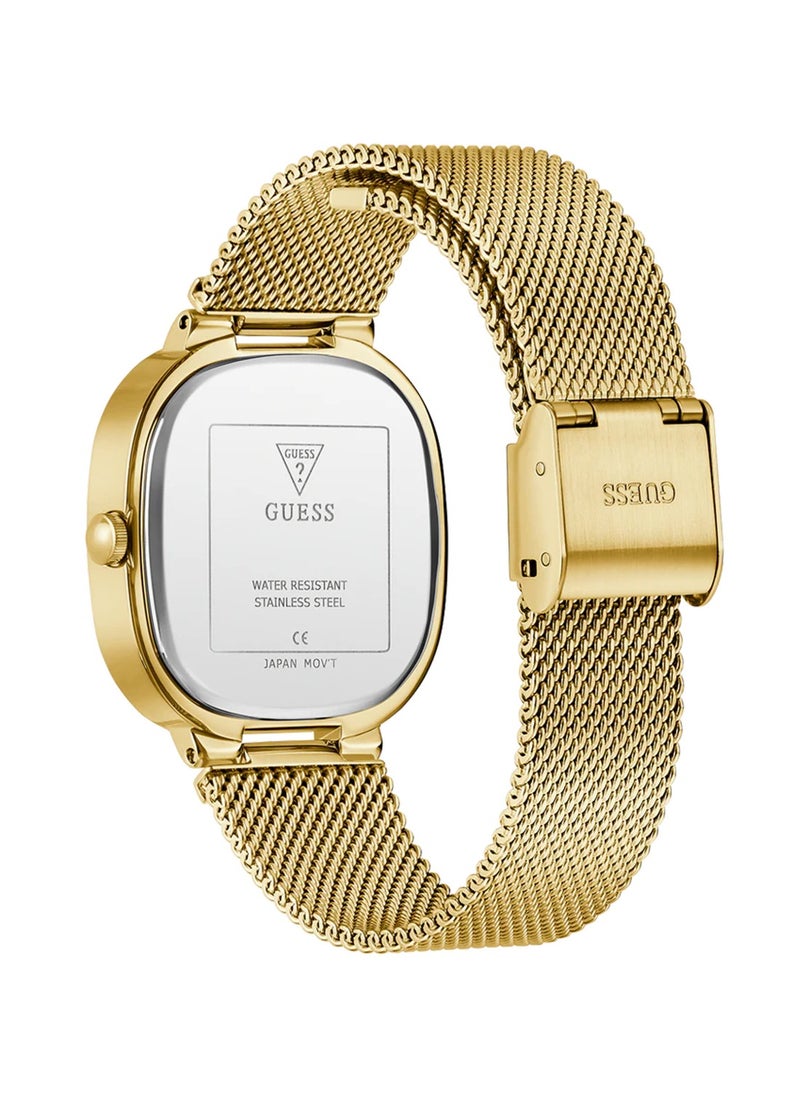 Women's Analog Quartz Gold Tone Stainless Steel Watch GW0354L6