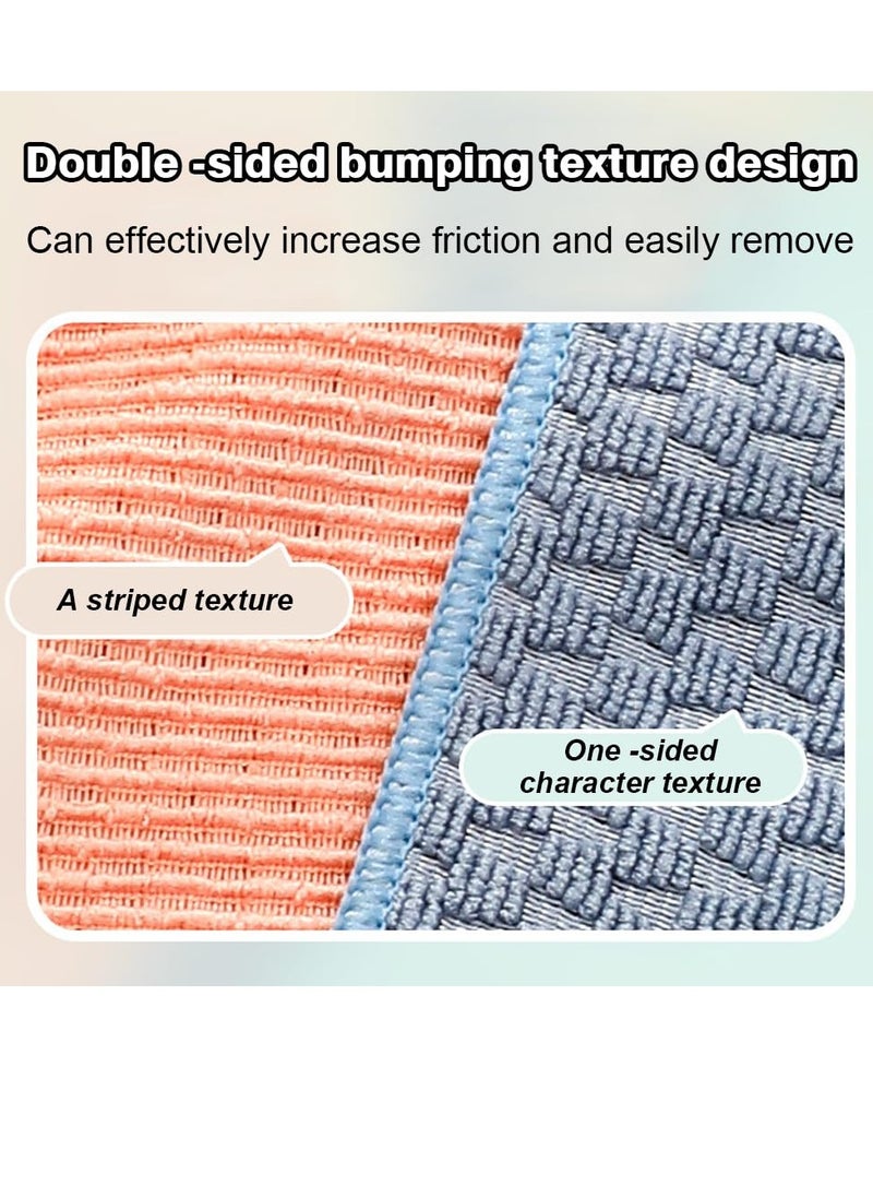 Microfibre Cloth Pack of 6, Reusable Kitchen Cleaning Towels, Multifunctional Dish Cloths, Absorbent, Lint-Free, Streak-Free, Wash Cloth for Car, Hygienic, Versatile, Durable & Washable