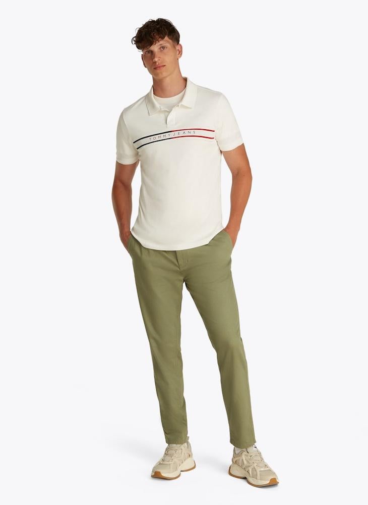 Slim Flag Short Sleeve Polo