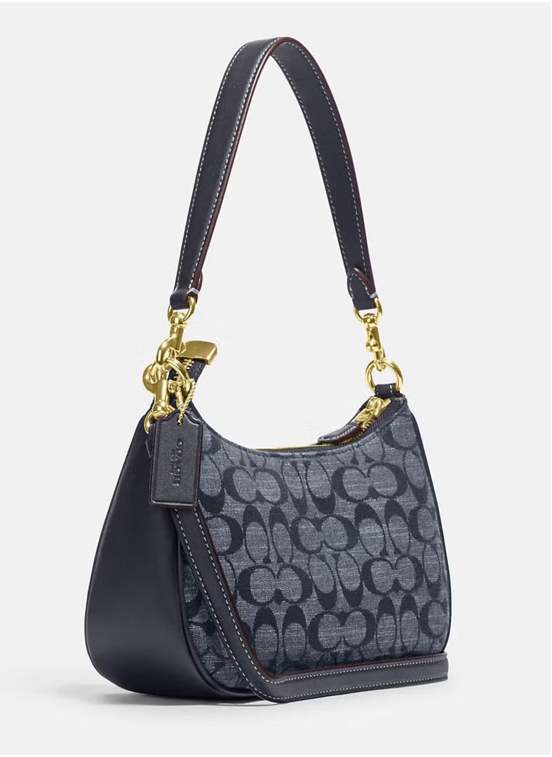 Coach Teri Shoulder Bag In Signature Canvas