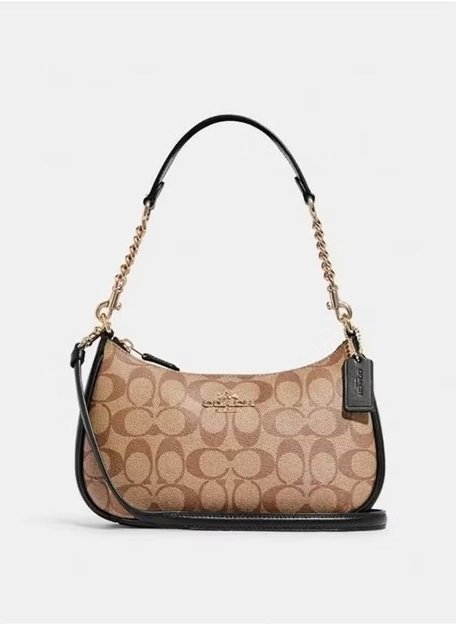 Coach Teri Shoulder Bag In Signature Canvas
