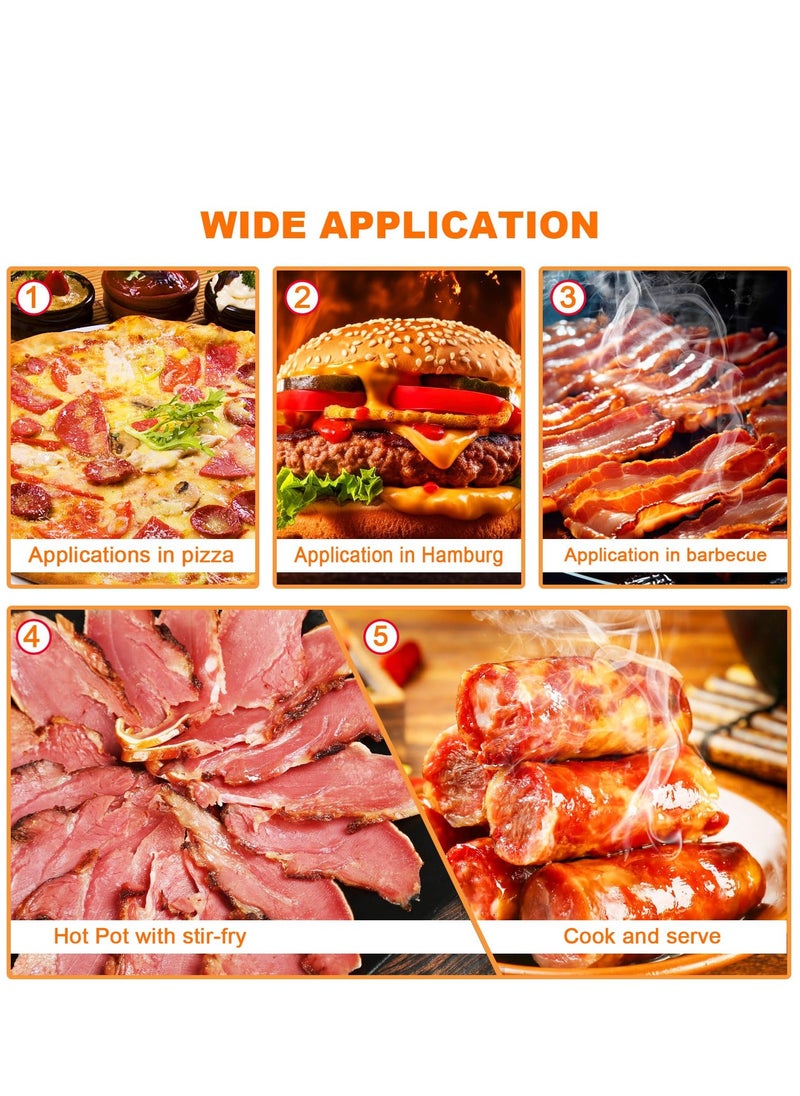 Lunch Meat Maker, Meat Press Mold Deli Meats, Stainless Steel Ham Maker Meat Press Cooker with Thermometer, Homemade Lunch Meat Maker for Sandwiches & Bacon, Deli Meat Press