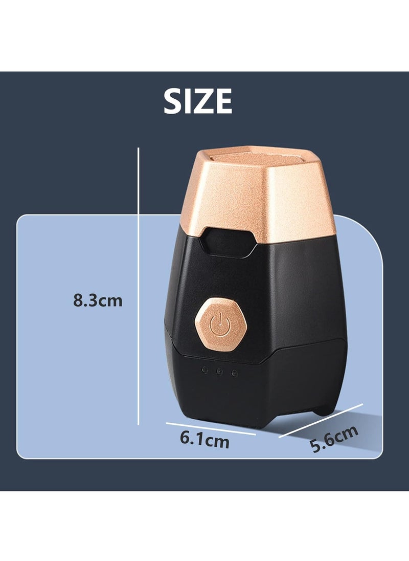 Mini Electric Incense Burner Bukhoor – Compact Aroma Diffuser for Home & Car, Black, Ideal for Dukhoon & Bukhoor Fragrance, Easy to Use, Stylish Home Decor, Relaxing Aromatherapy, Portable, USB Powered, Silent Operation
