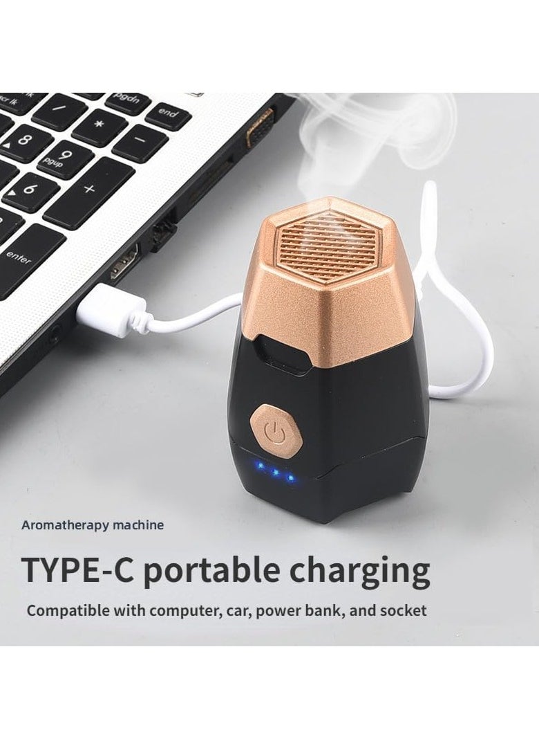 D1Q7 Auto Arabic Bakhoor Burner – Compact & Portable Electronic Incense Vaporizer for Authentic Aromas, Easy-to-Use Auto Heating Technology, Ideal for Homes, Offices & Special Occasions – Black