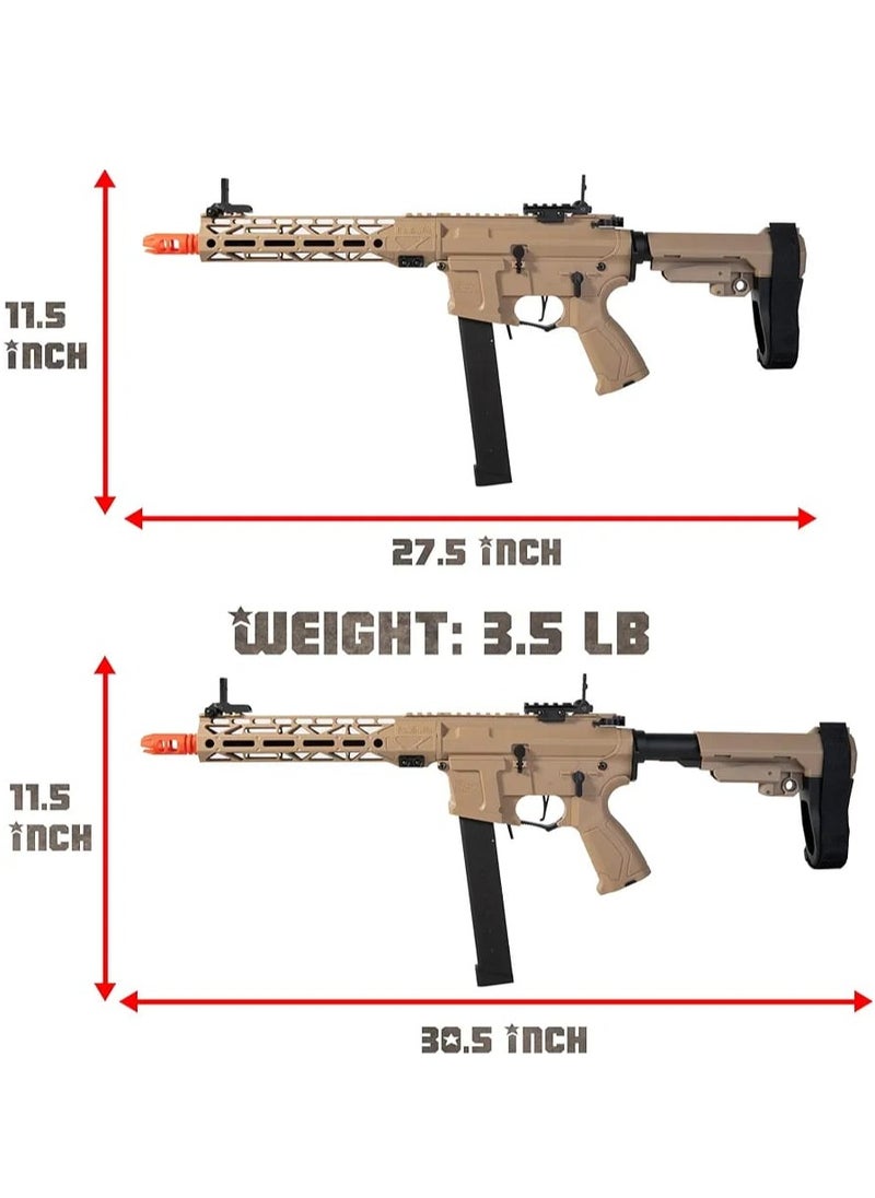 Electric Gel Ball Blaster ARP9 - High-Speed Metal Auto Toy Gun, Graffiti Edition for Kids & Adults