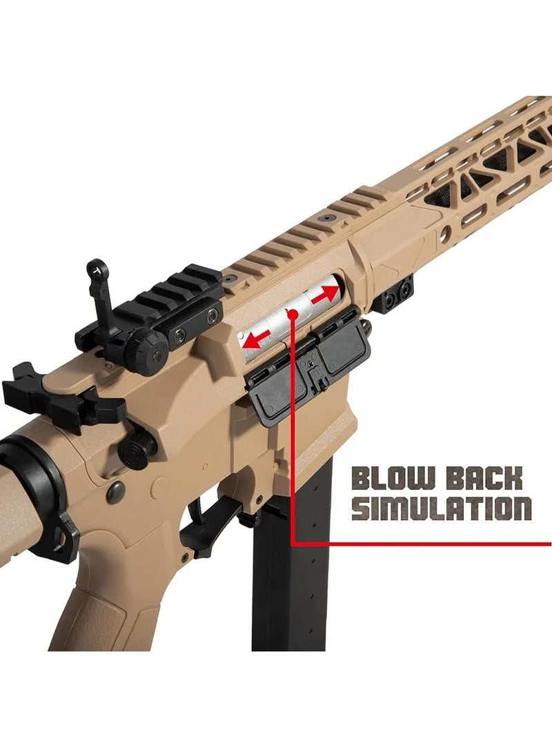 Electric Gel Ball Blaster ARP9 - High-Speed Metal Auto Toy Gun, Graffiti Edition for Kids & Adults