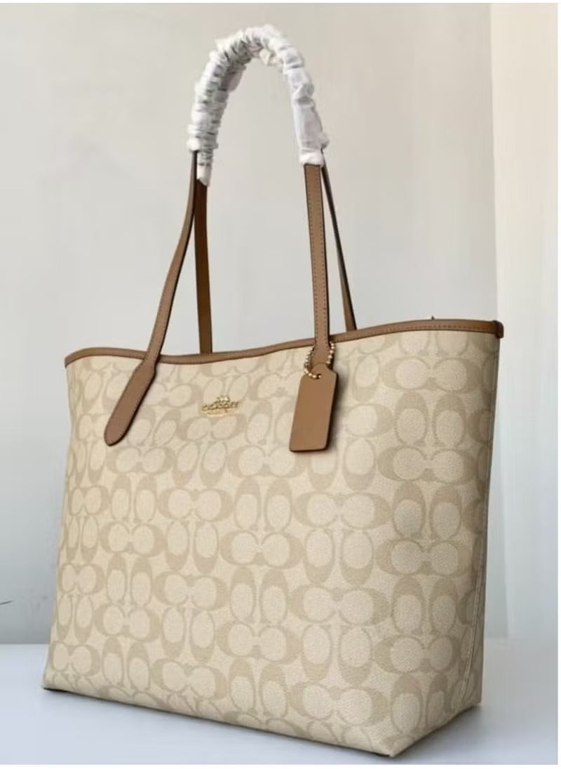 COACH City Tote Bag In Signature Canvas