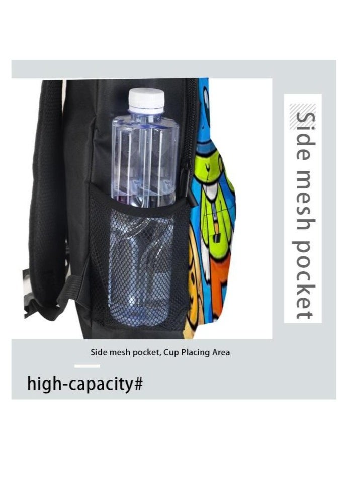 Universal cartoon new three-piece schoolbag - 816