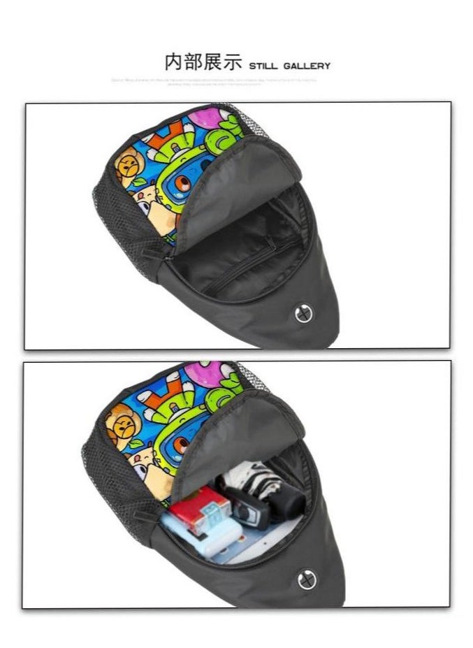 Universal cartoon new three-piece schoolbag - 816