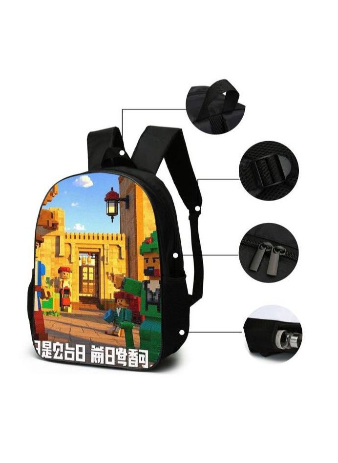 Cartoon style universal three-piece schoolbag - 28