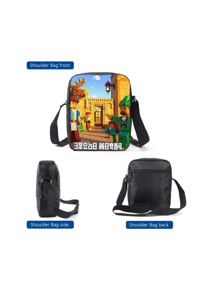 Cartoon style universal three-piece schoolbag - 28
