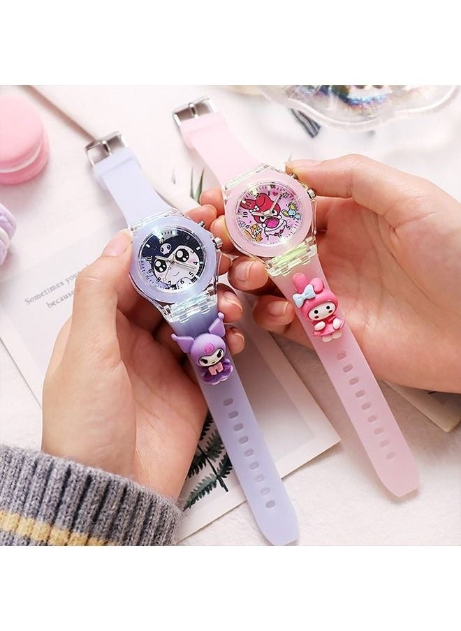 4 Pcs Kids Watches,3D Lovely Cartoon Digital Sport Watch Silicone Wristwatches Best Gift for 3-11 Year Old Girls Boys,Time Teaching Easy to Read Time Clearly at Night