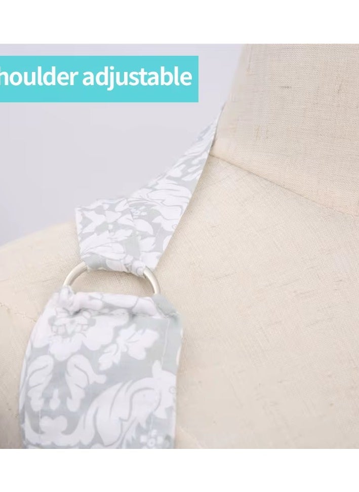 Comfortable and adjustable cotton nursing cover and maternity cover with carrying bag